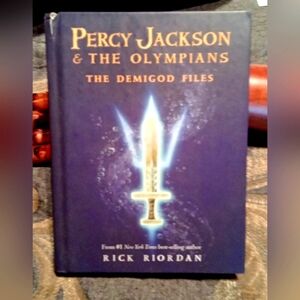 -RICK RIORDAN " PERCY JACKSON & THE OLYMPIANS "THE DEMIGOD FILES"